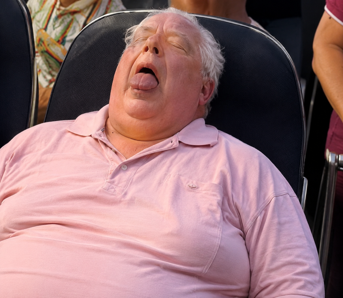 Sleepjng Granpa